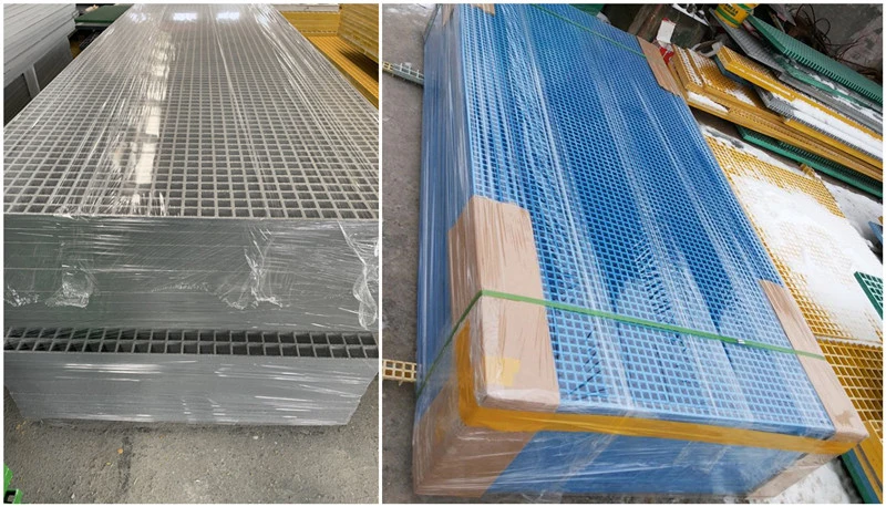 High Quality FRP Composite Moulded Floor Grill Platform FRP Grating