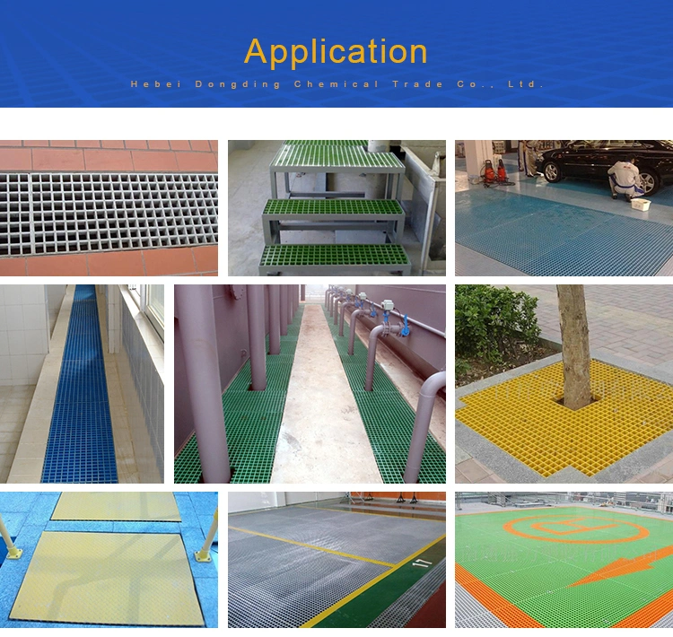 High Quality Durability FRP / GRP Fiberglass Moulded Grating