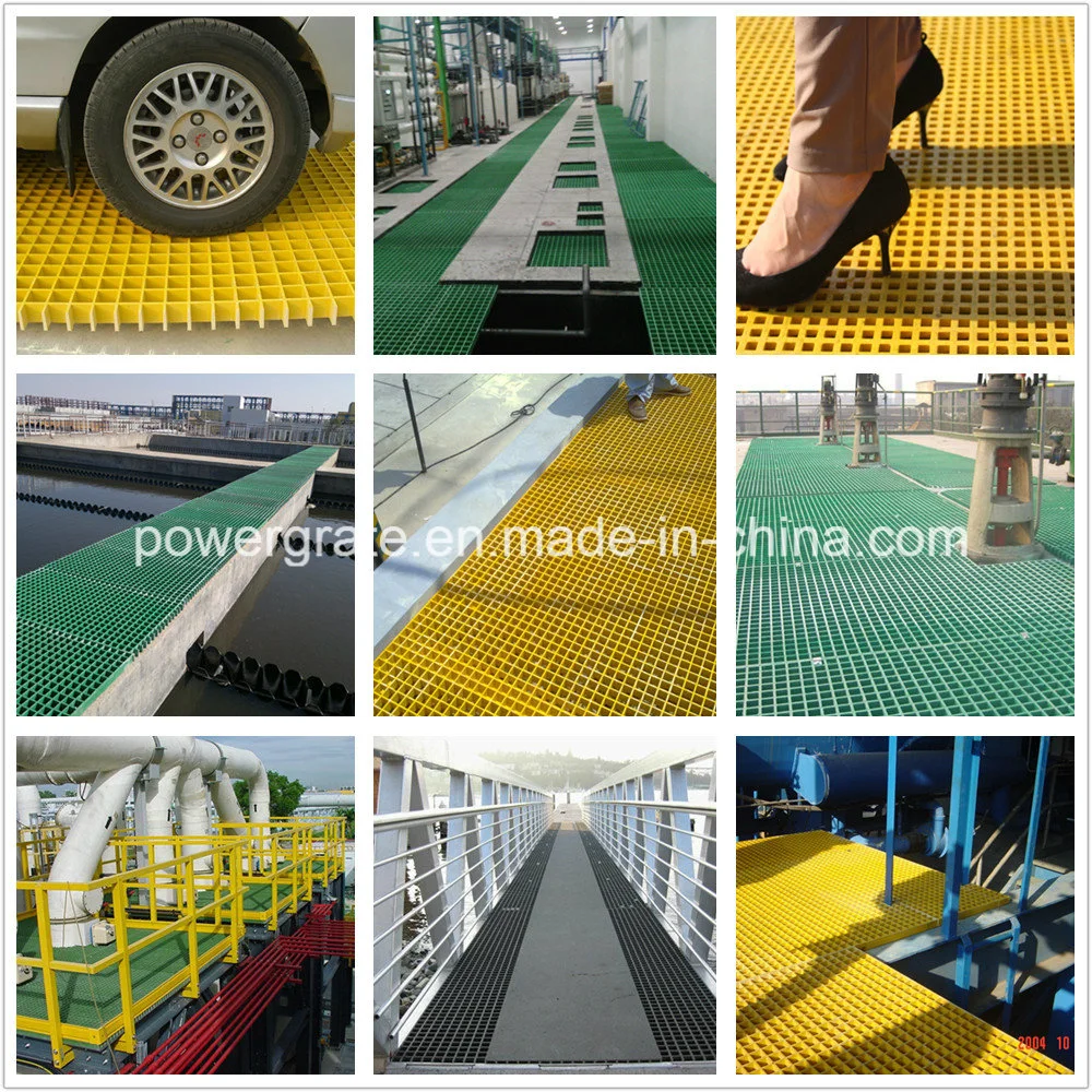 FRP Moulded Grating with Concave Surface